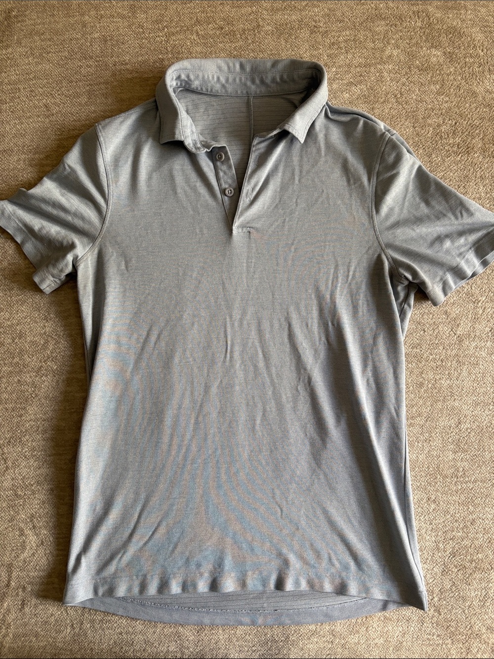 lululemon athletica Men's Polo - Light Gray